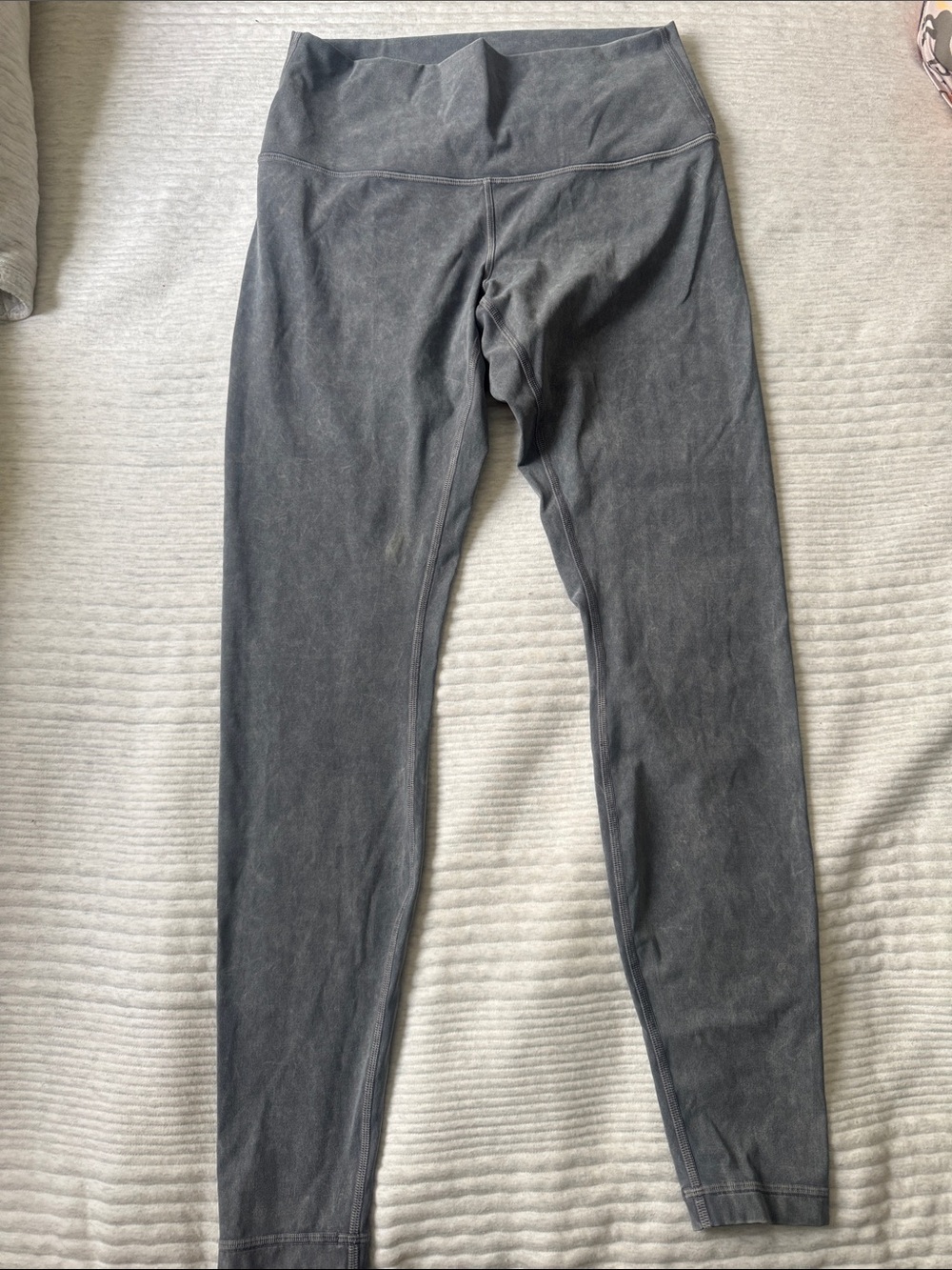 lululemon athletica Charcoal Gray High-Rise Leggings